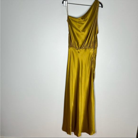 The Sei Sz 4 Off-The-Shoulder Silk Maxi Dress - Picture 11 of 11